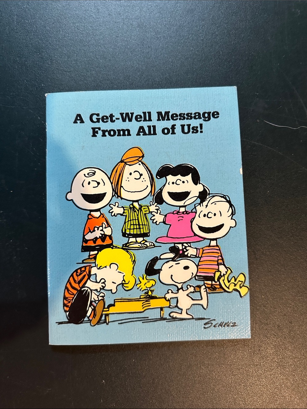 Peanuts Group Get-Well Wall Art Book